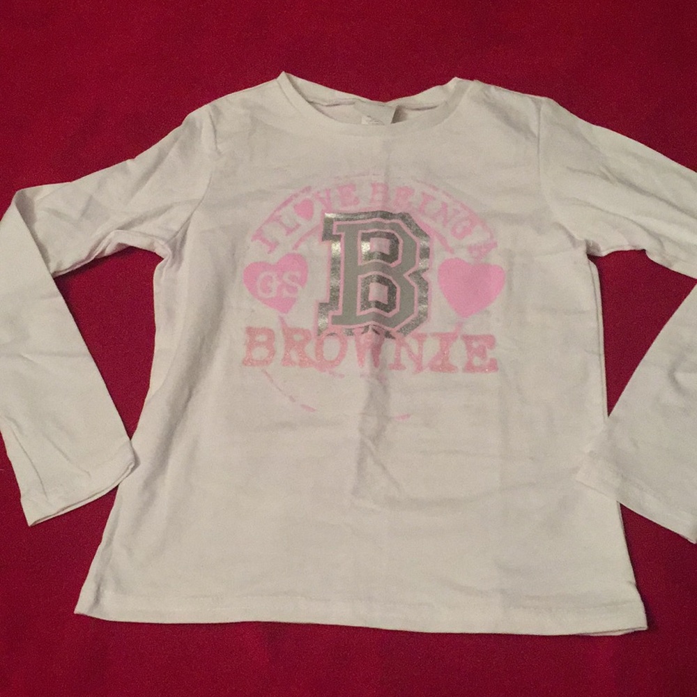 Brand New Girl Scouts T-Shirt Size 7/8 Never Worn